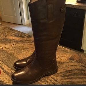 Seychelles brown leather boots size 8